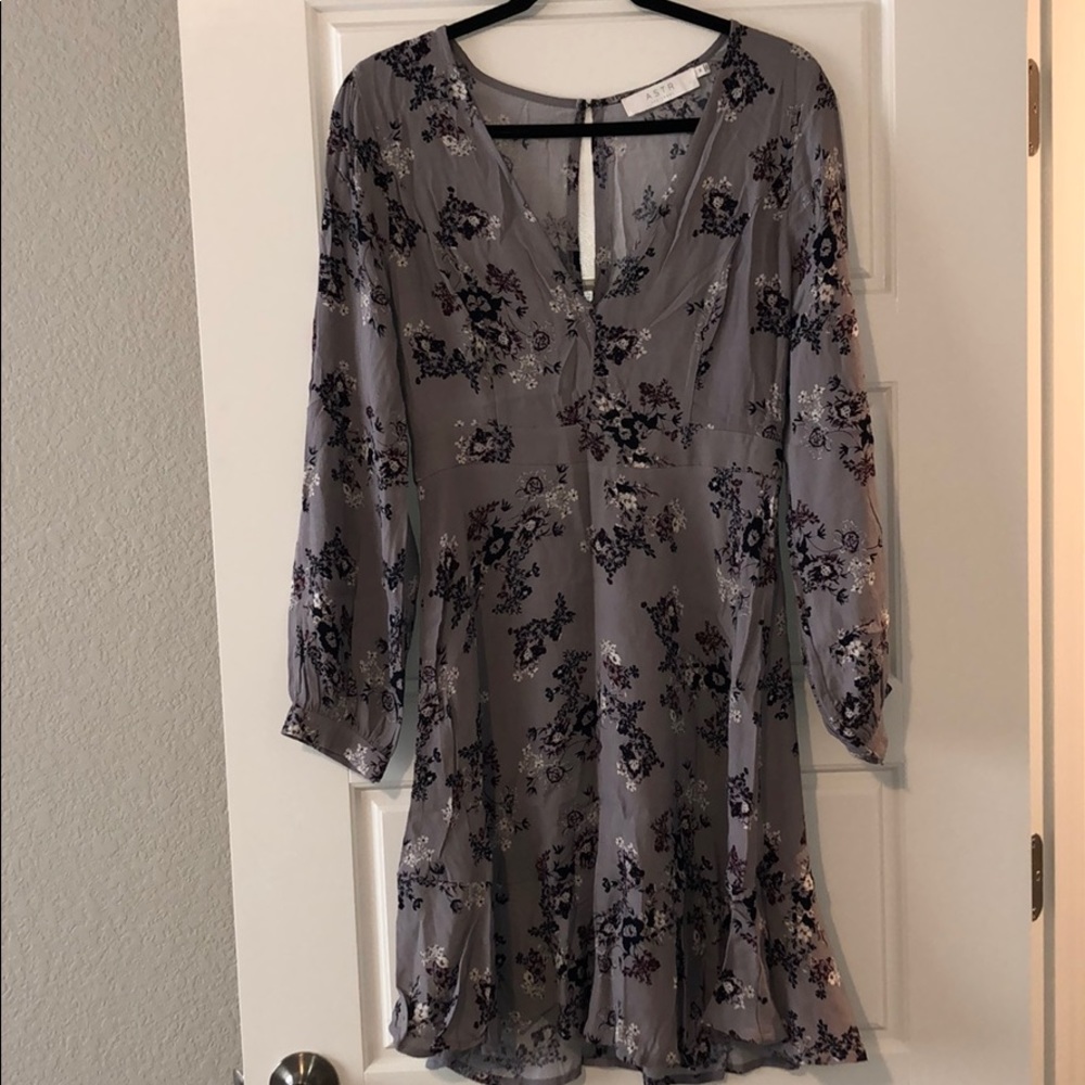 Floral print dress
